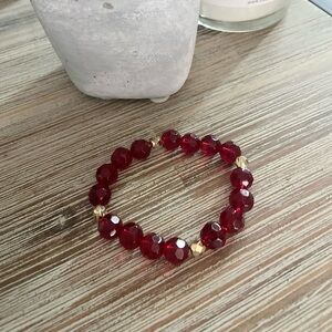 Cherry On Top Bead Bracelet
